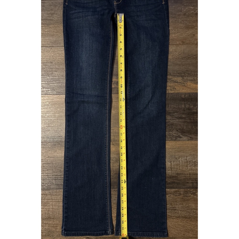 White House Black Market Jeans Women's 00R Boot Leg Stretch Denim Blue - Picture 7 of 9